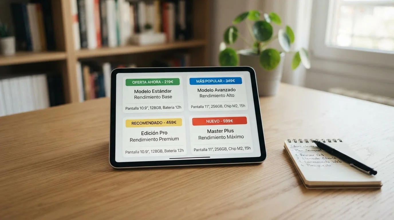 Vista comparativa de tarjetas de perfil de varios casinos online con datos de bono, licencia y puntuación