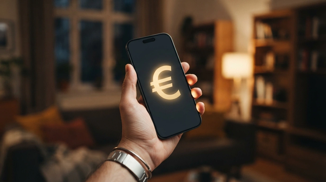 Billetera de criptomonedas mostrando saldo en Bitcoin, Ethereum y USDT junto a la interfaz de depósito de un casino