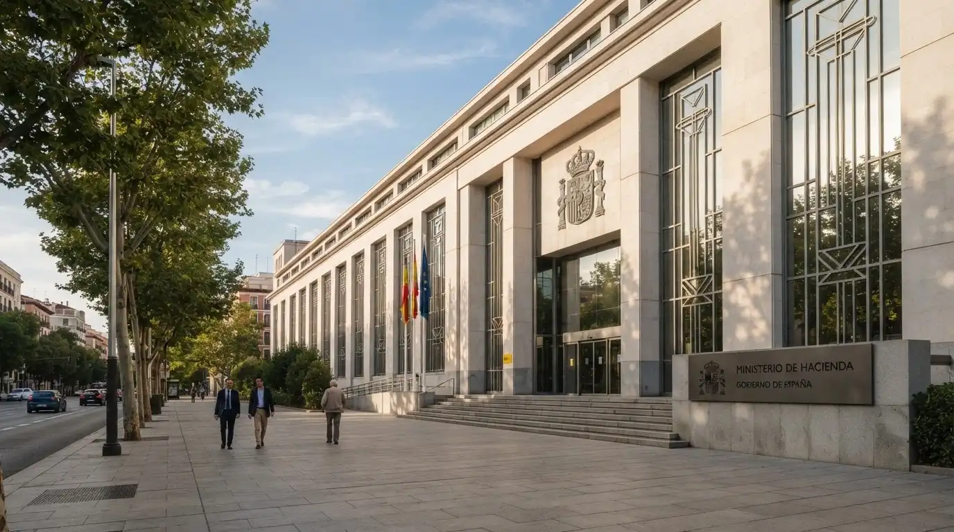Edificio institucional de la Dirección General de Ordenación del Juego en Madrid