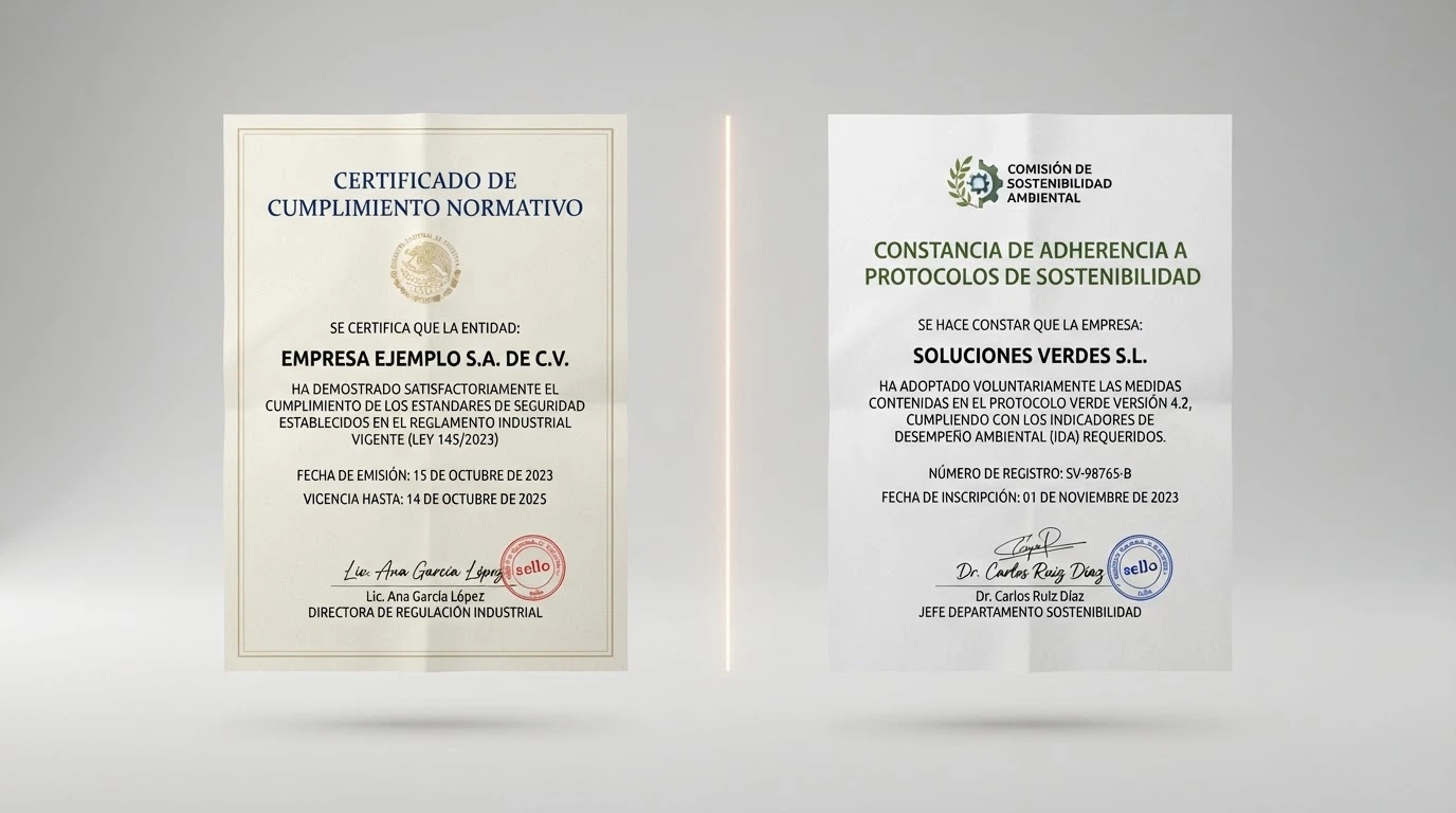 Documento de licencia de juego de Curaçao junto al logotipo de la DGOJ en contraste