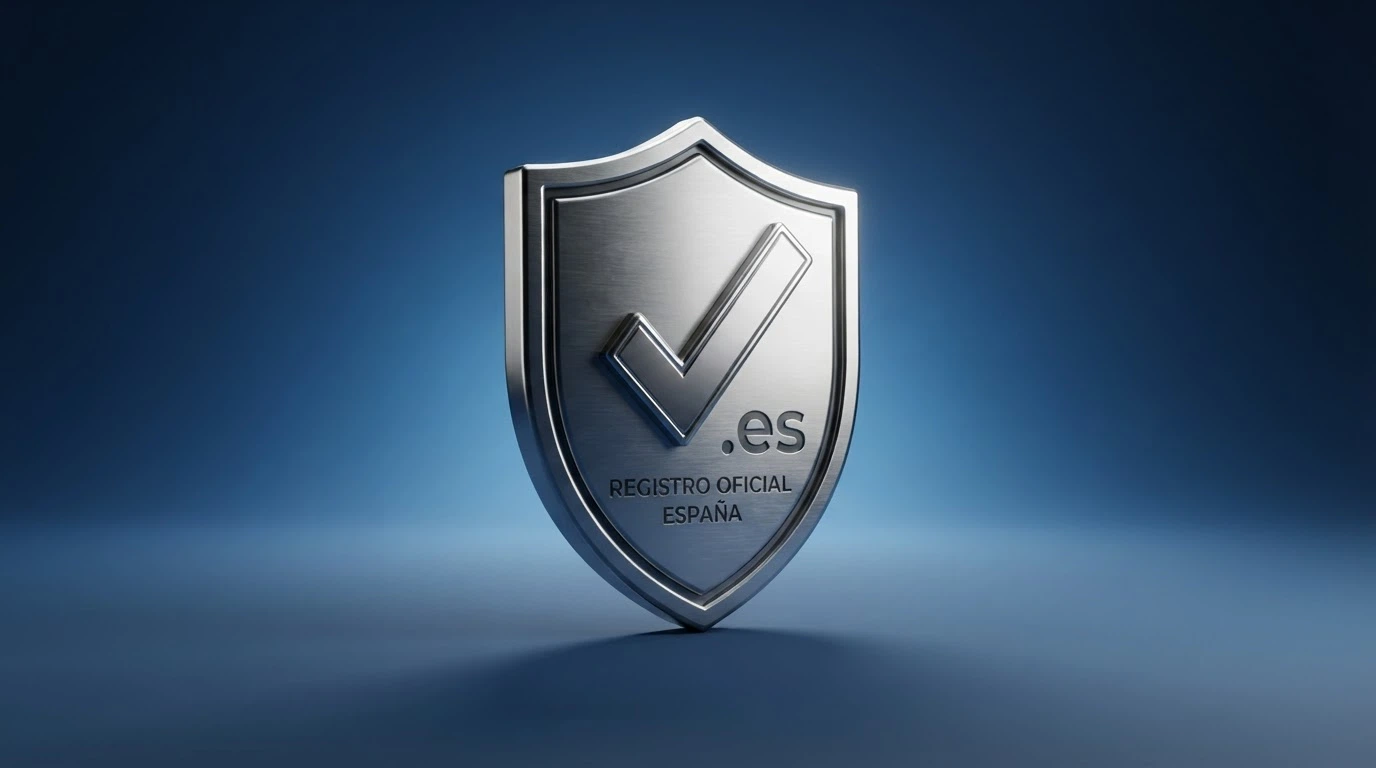 Logotipo de la DGOJ junto al dominio .es de un operador autorizado