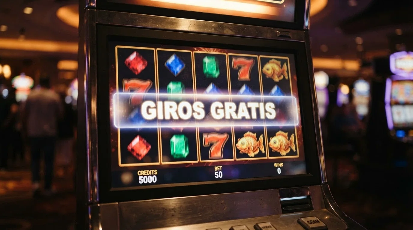 Tragaperras online con la pantalla de giros gratis activada