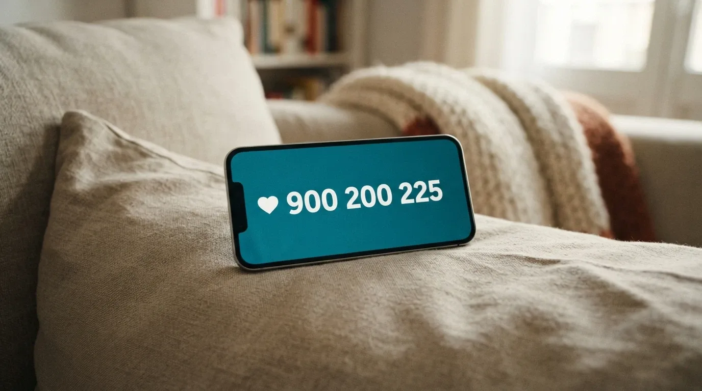 Pantalla con el número 900 200 225 de FEJAR y recursos de ayuda al jugador